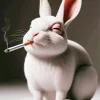 Bunny Smoking Diamond Painting