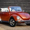 Burnt Orange Vw Beetle Diamond Painting