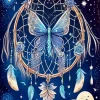 Butterfly Dream Catcher Diamond Painting