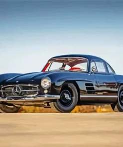 Classic Black Mercedes Diamond Painting