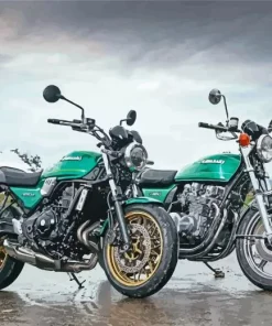 Classic Motorcycles Diamond Painting