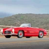 Classic Red Mercedes Diamond Painting