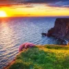 Cliff Of Moher At Sunset Diamond Painting