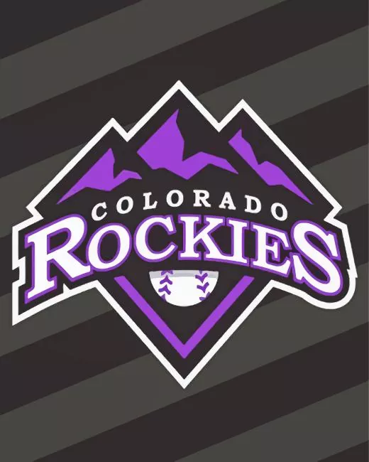 colorado rockies emblem Diamond Paintings Colorado Rockies Emblem Diamond Painting