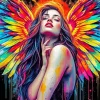 Colorful Angel Art Diamond Painting