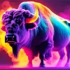 Colorful Buffalo Diamond Painting