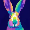 Colorful Bunny Diamond Painting