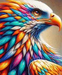 Colorful Eagle Bird Art Diamond Painting