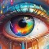 Colorful Eye Diamond Painting