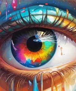 Colorful Eye Diamond Painting