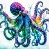 Colorful Octopus Diamond Painting