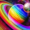 Colorful Space Diamond Painting