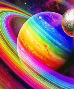 Colorful Space Diamond Painting
