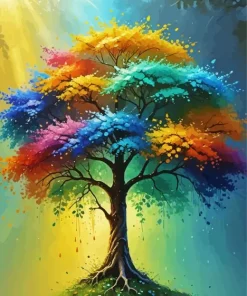 Colorful Tree Diamond Painting