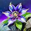 Columbine Flower Diamond Painting