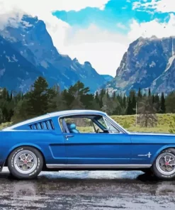 Cool Ford Mustang 66 Diamond Painting