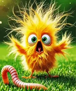 Cute Funny Bird Diamond Painting