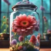 Flower In Jar Diamond Painting