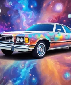 Ford Galaxie Art Diamond Painting