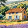 French Country House Diamond Painting