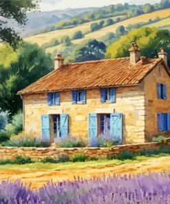 French Country House Diamond Painting