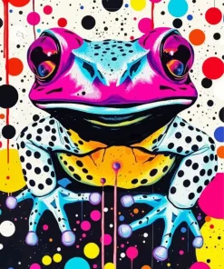 Funky Frog Diamond Painting