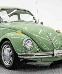 Green Bug Car Diamond Painting