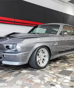 Grey Ford 500gt Diamond Painting