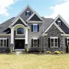 Grey House Diamond Painting