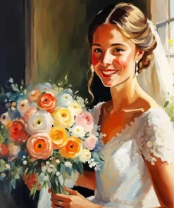 Happy Bride Diamond Painting