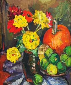 Irma Stern Flowers Vase Diamond Painting