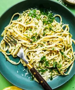 Italian Linguine Dish Diamond Painting
