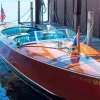 Italian Wooden Boat Diamond Painting
