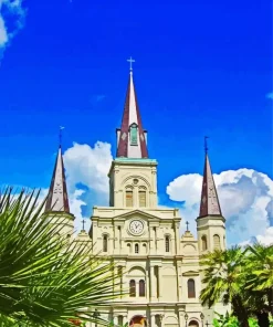 Jackson Square New Orleans Diamond Painting