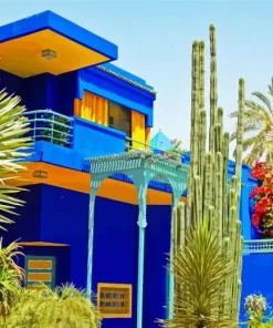 Jardin Majorelle Diamond Painting