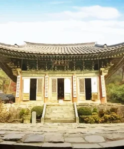 Jeondeungsa Temple Diamond Painting