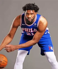 Joel Embiid Diamond Painting