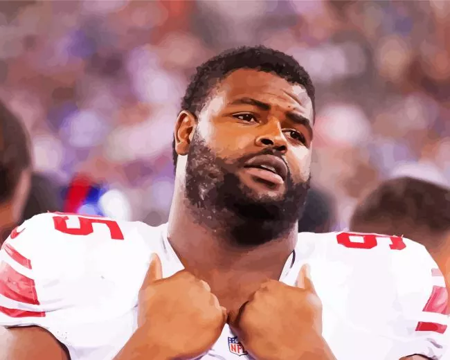 johnathan hankins Diamond With Numbers Johnathan Hankins Diamond Painting