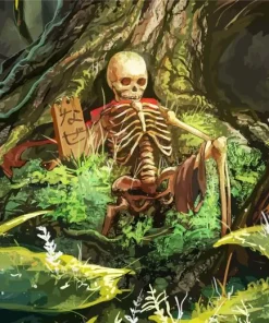 Jungle Skeleton Diamond Painting