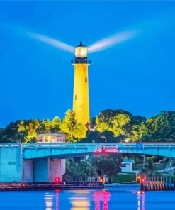 Jupiter Inlet Lighthouse Diamond Painting