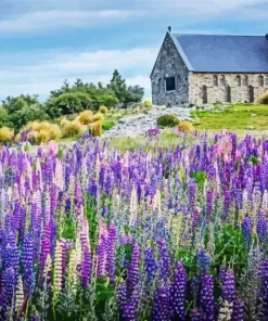 Lake Tekapo New Zealand Diamond Painting