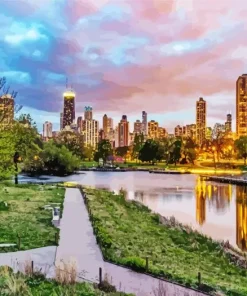 Lincoln Park Chicago Diamond Painting