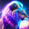 Lion Galaxy Diamond Painting