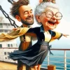 Romantic Funny Couple Diamond Painting