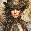 Steampunk Victorian Art Diamond Painting