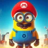 Super Mario Funny Minion Diamond Painting