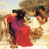The Old Old Story By William Godward Diamond Painting
