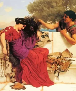 The Old Old Story By William Godward Diamond Painting